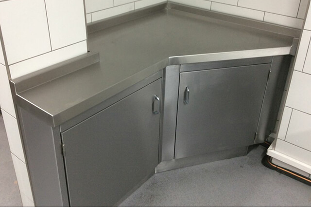 Example of our floor cupboards work
